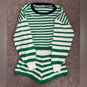 Anthropologie Sweater and Shorts